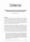 Research paper thumbnail of Mecanismos de control en la contratación estatal como elemento de la lucha anticorrupción