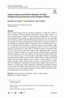 Research paper thumbnail of Family Complexity and Parents’ Migration: The Role of Repartnering and Distance to Non-Resident Children