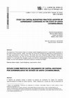 Research paper thumbnail of Study on Capital Budgeting Practices Adopted by Supermarket Companies in the State of Santa Catarina/Brazil