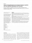 Research paper thumbnail of Clinical, histopathological and virological findings in patients with focal epithelial hyperplasia from Colombia