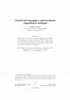 Research paper thumbnail of Funzioni del linguaggio e sperimentazioni linguistiche in Sardegna / Funcions del llenguatge i experiments lingüístics a Sardenya