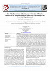 Research paper thumbnail of Test of the Randomness of Residuals and Detection of Potential Outliers for the Modified Gompertz Model Used in the Fitting of the Growth of Shigella flexneri