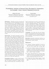 Research paper thumbnail of Probabilistic Analysis of Suture Lines Developed in Ammonites: The Jurassic Examples of Hildocerataceae and Hammatocerataceae