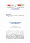 Research paper thumbnail of Review/Reseña Una voz masculina para el feminismo: Enrique del Valle Iberlucea