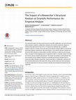 Research paper thumbnail of The Impact of a Researcher’s Structural Position on Scientific Performance: An Empirical Analysis