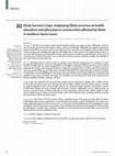 Research paper thumbnail of Ebola Survivor Corps: employing Ebola survivors as health educators and advocates in communities affected by Ebola in northern Sierra Leone