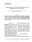 Research paper thumbnail of Ureteral Meatotomy with Local-Prototype Urethrotome in the Management of Lower Ureteral Stones