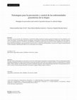 Research paper thumbnail of Estrategias para la prevención y control de las enfermedades parasitarias de la tilapia