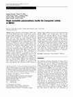 Research paper thumbnail of Single nucleotide polymorphisms modify the transporter activity of ABCG2