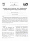 Research paper thumbnail of Single amino acid (482) variants of the ABCG2 multidrug transporter: major differences in transport capacity and substrate recognition