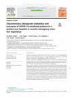 Research paper thumbnail of Characteristics, therapeutic modalities and outcomes of COVID-19 ventilated patients in a tertiary care hospital in counter-insurgency zone: Our experience