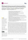 Research paper thumbnail of Screening for Schistosoma spp. and Leishmania spp. DNA in Serum of Ghanaian Patients with Acquired Immunodeficiency