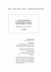 Research paper thumbnail of Nouvelle Afrique du Sud, nouvel enseignement supérieur : entre équité et performance