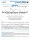 Research paper thumbnail of Laboratory-based study of drug resistance and genotypic profile of multidrug-resistant tuberculosis isolates in Salvador, Bahia, Brazil