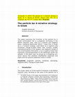 Research paper thumbnail of The Particle ba: A Mirative Strategy in Greek