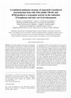 Research paper thumbnail of A combined antitumor strategy of separately transduced mesenchymal stem cells with soluble TRAIL and IFNβ produces a synergistic activity in the reduction of lymphoma and mice survival enlargement