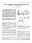 Research paper thumbnail of High-performance single polysilicon EEPROM with stacked MIM capacitor