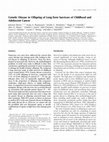 Research paper thumbnail of Genetic Disease in Offspring of Long-Term Survivors of Childhood and Adolescent Cancer