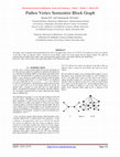 Research paper thumbnail of Pathos Vertex Semientire Block Graph