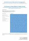 Research paper thumbnail of The Dynamics of Music Making in Dagbon Society. Transformational processes in African Music seen from the angle of embodied music interaction and expressive timing