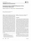 Research paper thumbnail of Experimental Analysis of Modified Refrigeration Air Dryer for Performance Improvement