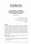 Research paper thumbnail of Enseñabilidad y educabilidad. Nuevas tendencias en la enseñanza y la investigación contables