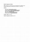 Research paper thumbnail of s response to reviews Title : Comparison of participants and nonparticipants to the ORISCAV-LUX population-based study on cardiovascular risk factors in Luxembourg