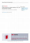 Research paper thumbnail of Impact of fast ions on density peaking in JET: fluid and gyrokinetic modelling