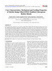 Research paper thumbnail of Cure Characteristics, Mechanical and Swelling Properties of Marble Sludge Filled EPDM Modified Chloroprene Rubber Blends