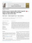 Research paper thumbnail of Reinforcement of natural rubber hybrid composites based on marble sludge/Silica and marble sludge/rice husk derived silica