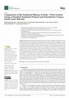 Research paper thumbnail of Comparison of the Treatment Efficacy of Endo−Perio Lesions Using a Standard Treatment Protocol and Extended by Using a Diode Laser (940 nm)