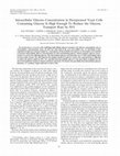 Research paper thumbnail of Intracellular Glucose Concentration in Derepressed Yeast Cells Consuming Glucose Is High Enough To Reduce the Glucose Transport Rate by 50%