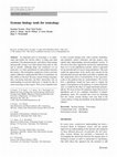 Research paper thumbnail of Systems biology tools for toxicology