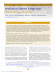 Research paper thumbnail of Professional-Collector Collaboration Global Challenges and Solutions