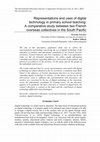 Research paper thumbnail of Representations and uses of digital technology in primary school teaching: A comparative study between two French overseas collectives in the South Pacific