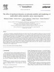 Research paper thumbnail of The effect of interfacial chemistry on molecular mobility and morphology of multiwalled carbon nanotubes epoxy nanocomposite