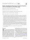 Research paper thumbnail of Defunct Nile Branches Inferred from a Geoelectric Resistivity Survey on Samannud area, Nile Delta, Egypt