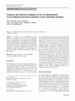 Research paper thumbnail of Synthesis and antiviral evaluation of new 2,5-disubstituted 1,3,4-oxadiazole derivatives and their acyclic nucleoside analogues