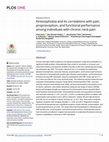 Research paper thumbnail of Kinesiophobia and its correlations with pain, proprioception, and functional performance among individuals with chronic neck pain