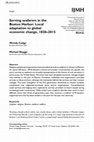 Research paper thumbnail of Serving seafarers in the Boston Harbor: Local adaptation to global economic change, 1820–2015