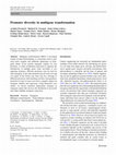 Research paper thumbnail of Promoter diversity in multigene transformation