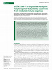 Research paper thumbnail of VISTA.COMP — an engineered checkpoint receptor agonist that potently suppresses T cell–mediated immune responses