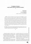 Research paper thumbnail of The Regime of Contracts under Execution within the Insolvency Procedure