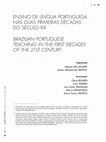 Research paper thumbnail of Ensino De Língua Portuguesa Nas Duas Primeiras Décadas Do Século XXI