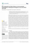 Research paper thumbnail of How Impactful Are Public Policies on Environmental Sustainability? Debating the Portuguese Case of PO SEUR 2014–2020