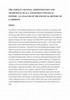 Research paper thumbnail of THE GERMAN COLONIAL ADMINISTRATION AND TRADITIONAL DUALA AND BAMOUN POLITICAL POWERS : AN ANALYSIS OF THE POLITICAL HISTORY OF