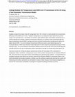 Research paper thumbnail of Linking Outdoor Air Temperature and SARS-CoV-2 Transmission in the US Using a Two Parameter Transmission Model