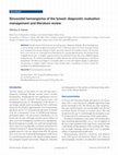 Research paper thumbnail of Sinusoidal hemangioma of the breast: diagnostic evaluation management and literature review