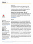 Research paper thumbnail of From kitchen to classroom: Assessing the impact of cleaner burning biomass-fuelled cookstoves on primary school attendance in Karonga district, northern Malawi