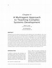 Research paper thumbnail of A Multiagent Approach to Teaching Complex Systems Development